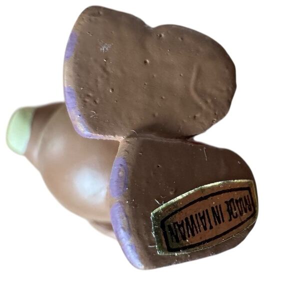 Vintage Wood Christmas Holiday Ornaments Lot Bears Santa Japan Taiwan Drum READ - Picture 8 of 10